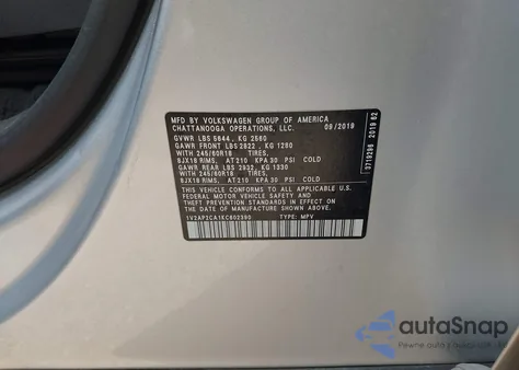 2019 Volkswagen Atlas S z USA, uszkodzony, nr VIN 1V2AP2CA1KC602390